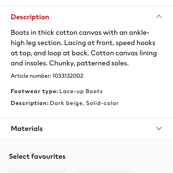 H&M canvas boots - Picture 5 of 8